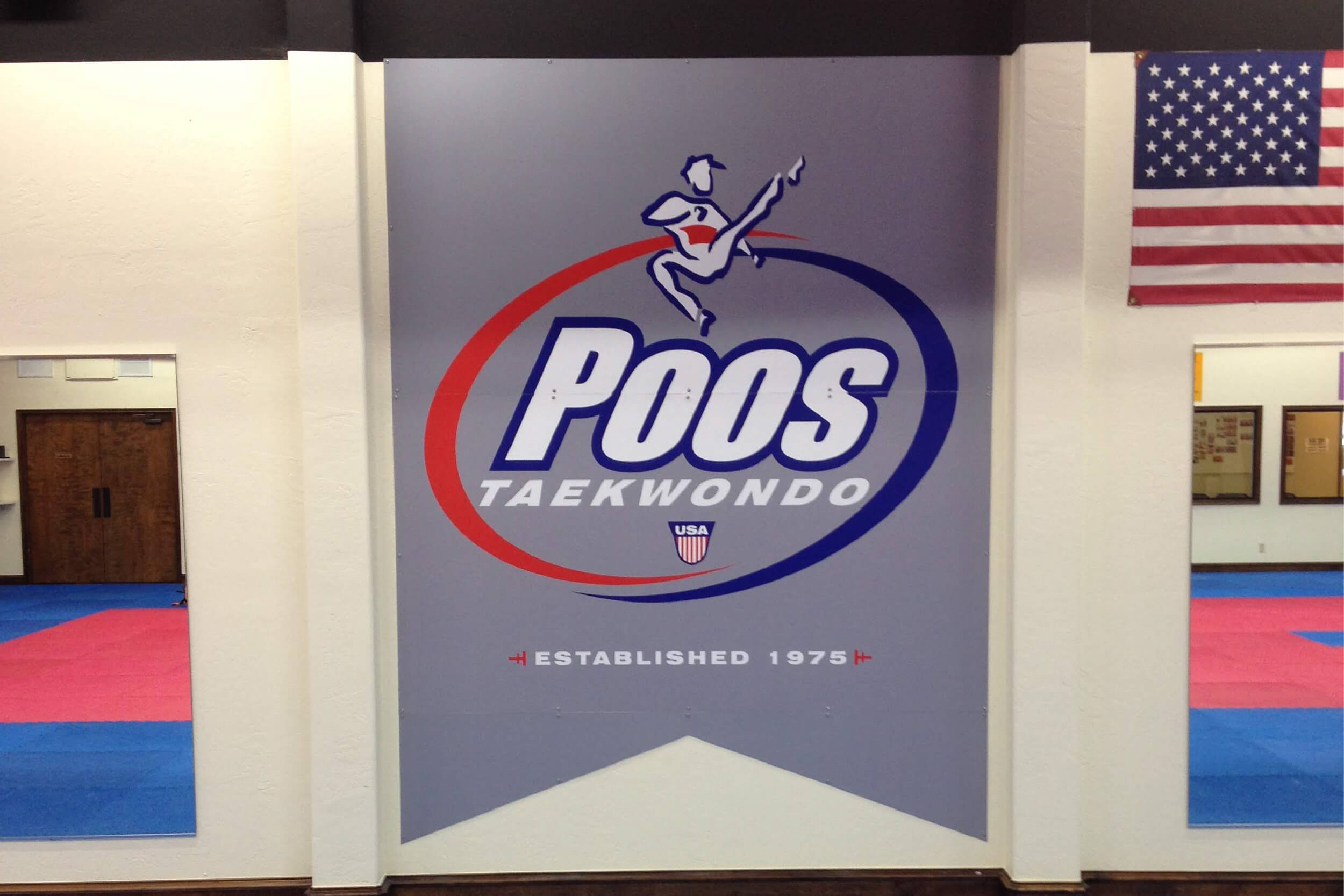 Wall Mounted PVC with Matte Finish