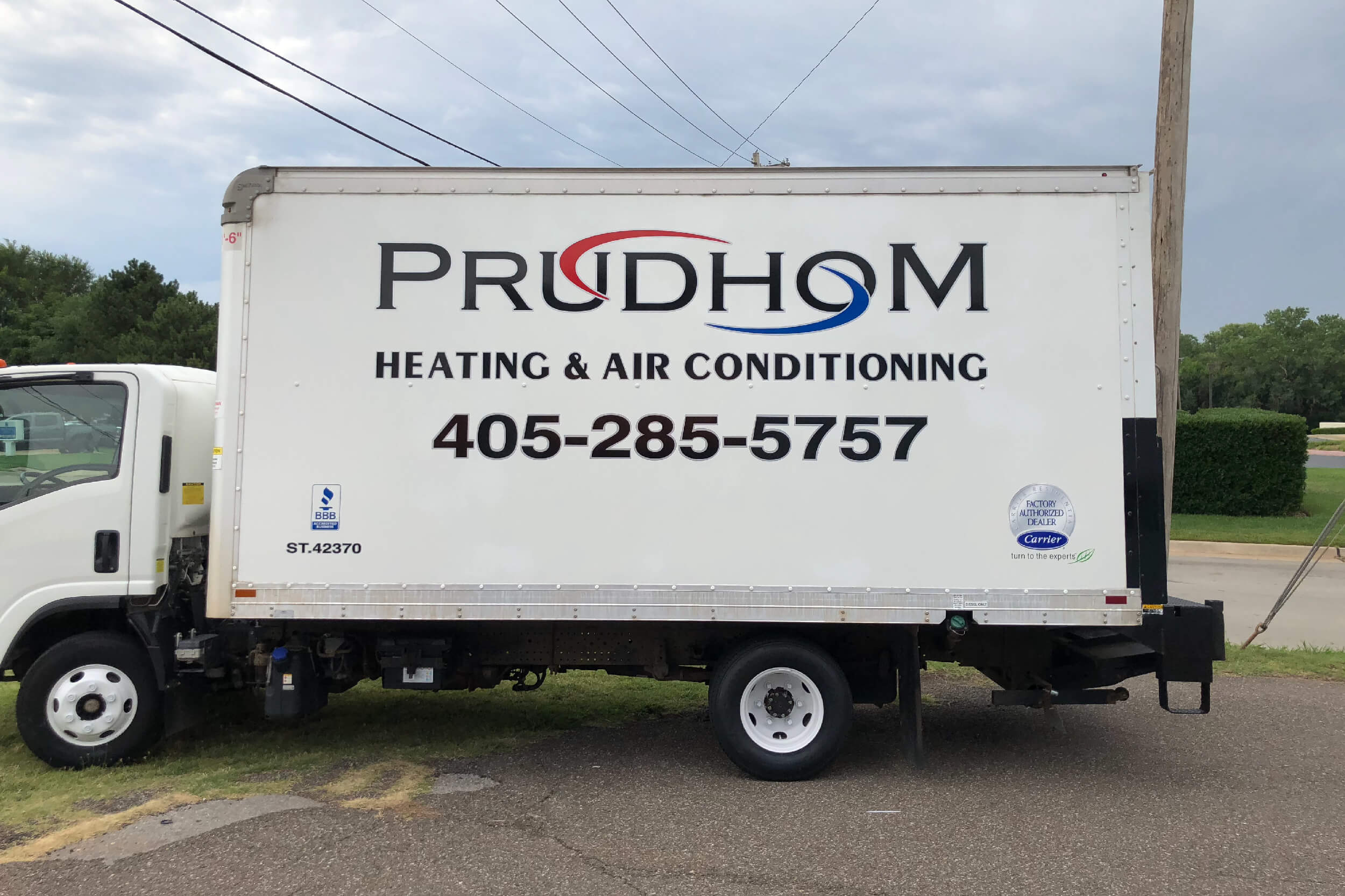 Box Truck Lettering
